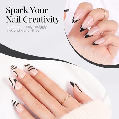 Image of beetles Gel Polish Liner Gel Nail 7ml Classic Black Gel Polish Art Paint