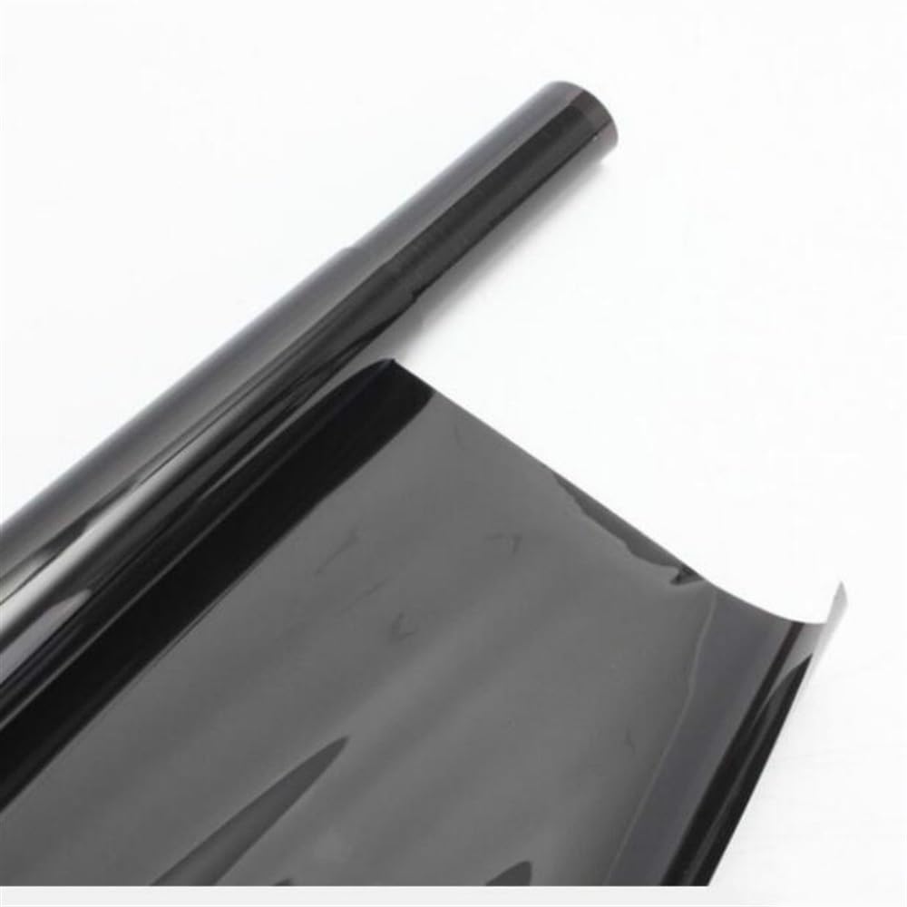 Car Window Tinting Film 300cmx50cm Black Car Window Foils Tint Tinting Film Roll Auto Home Glass Summer Solar UV Protector Sticker Films(35 Percent Clear)