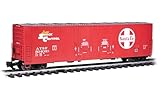 Bachmann Trains - 53’ Evans Box CAR ATSF #504043 -Large G Scale 1:29