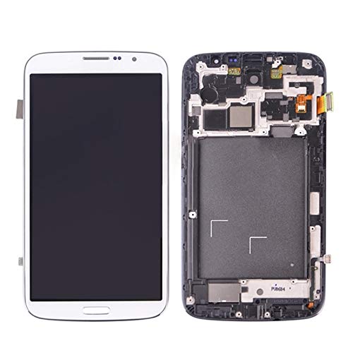 Professionnel Ecran LCD + Ecran Tactile Digitizer Assembly avec Remplacement de Cadre Compatible avec Samsung Galaxy Mega 6.3 / I9200 / I9205 les pièces (...