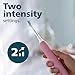 Philips Sonicare 4100 Rechargeable Electric Toothbrush, Advanced Plaque Removal, Pressure Sensor, Includes Brush Head Case, Deep Pink BD5004AZ