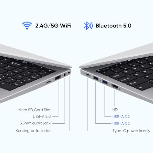 MARGOLAI 15.6" FHD IPS Laptop Computer, 16GB RAM/240GB SSD, Pentium 6500Y - image 7