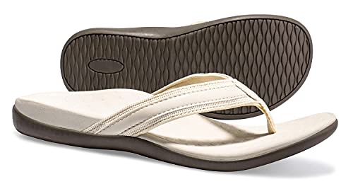 Image of LLSOARSS Plantar Fasciitis Feet Sandal with Arch Support - Best Orthotic flip Flops for Flat Feet,Heel Pain- for Women