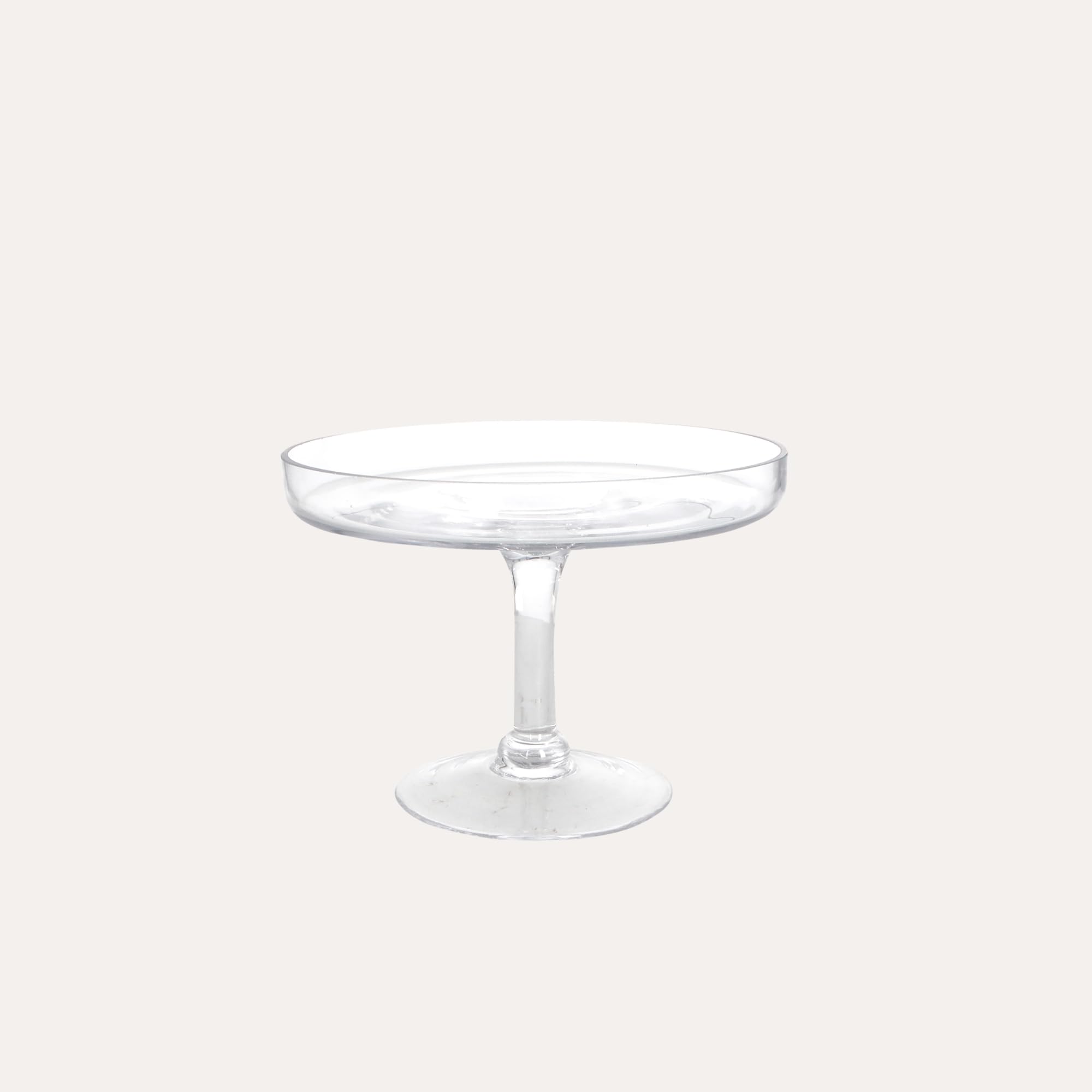 KEYHOME | Kuchenform aus Glas mit Deckel, klein, H. 28 cm