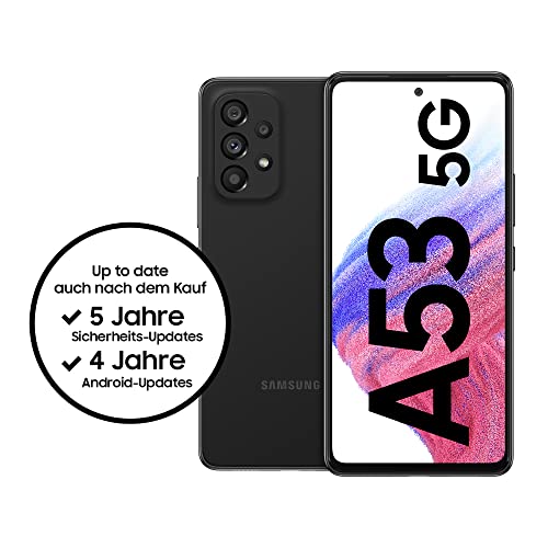 SAMSUNG Galaxy A53 Mobiltelefon 256 GB Svart - Bästa Prestanda!