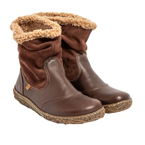 Bottines El Naturalista Nido N758 en cuir souple et semelle ergonomique