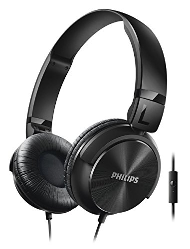 Philips SHL3065BK Casque audio avec microphone et commandes d’appel, pliable à plat, câble 1,2m, Noir - Les Beatles, Paul McCartney, John Lennon, RIngo Starr, George Harrison Philips SHL3065BK Casque audio avec microphone et commandes d'appel, pliable à plat, câble 1,2m, Noir