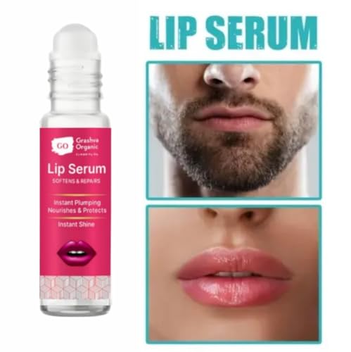 Image of Feel of Nature Lip Roll Oon Serum - 10 ML | Softens & Repairs | Instant Plumping | Nourishes All DayLip Serum, Softens and Repairs, Instant Plumping, Nourishes and Protects, Instant Shine
