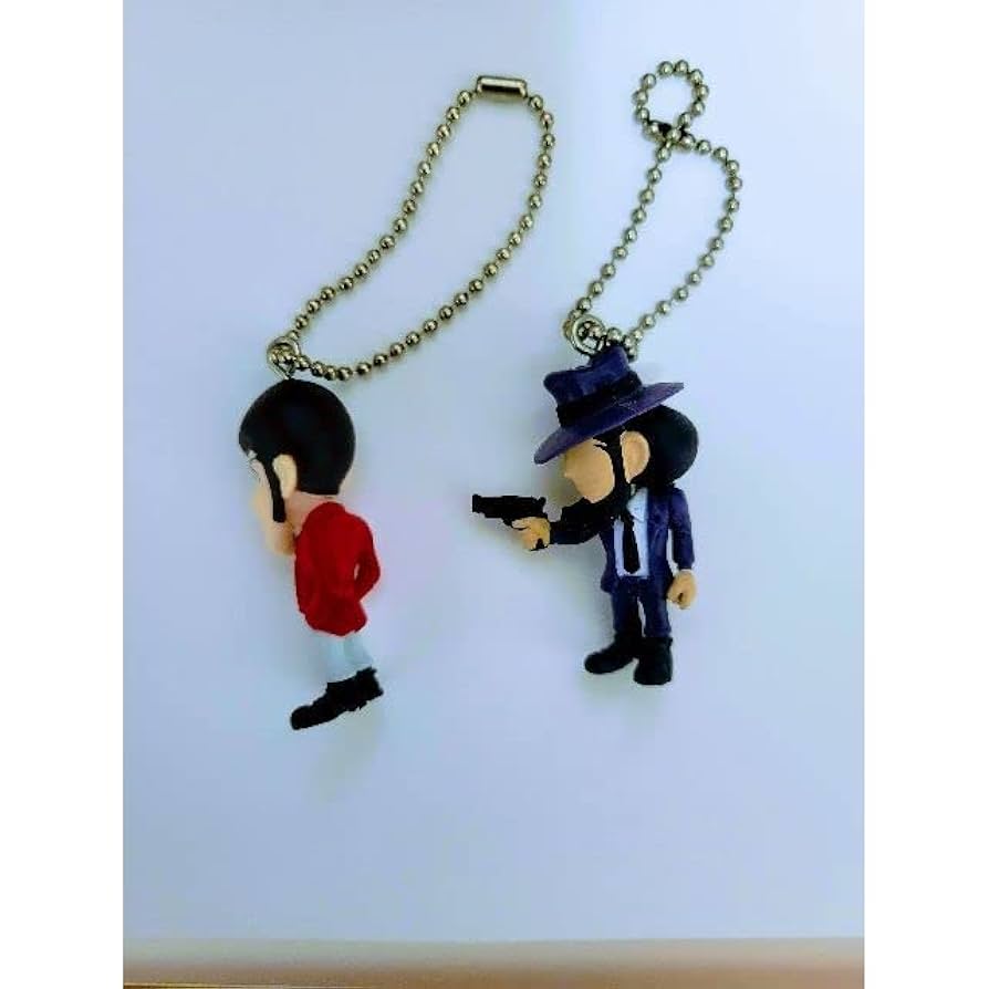 ルパン三世　ボールチェーンマスコット　ルパンと次元のセット Amazon.co.jp: ルパン三世 ボールチェーンマスコット ルパンと