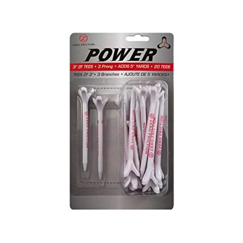 Zero Friction Power 3-Prong Golf Tees - 20 Pack Cover