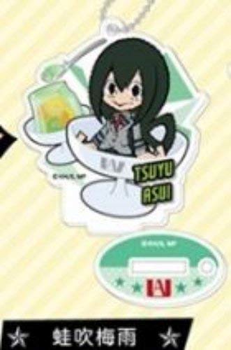 【蛙吹梅雨】スタンドミニアクリルキーホルダー 僕のヒーローアカデミア フードシリーズ