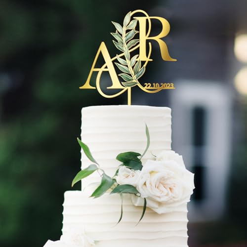 Party to Be Personalized Wedding Cake Topper in...