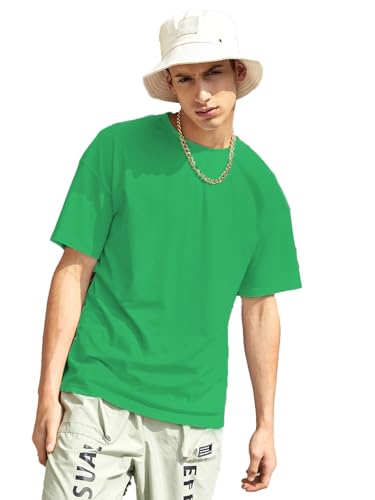 Image of KOTTY Men's Cotton Blend Regular Fit T-Shirt|Casual Wear|Lightweight Breathable
