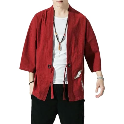 Veste kimono été homme décontractée pour un style streetwear