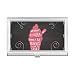 Without Ice Cream There Would Be Darkness Business Card Holder Case Pocket Box Wallet