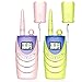 QNIGLO Walkie Talkie Giocattoli Ricaricabili Walkie Talkie Ragazze 3-12 Anni, Walkie Talkie Bambini Regali Compleanno Natale, Radio Walky Talky per Bambini 8 Canali 99 Codici Privati Ragazze Presenta