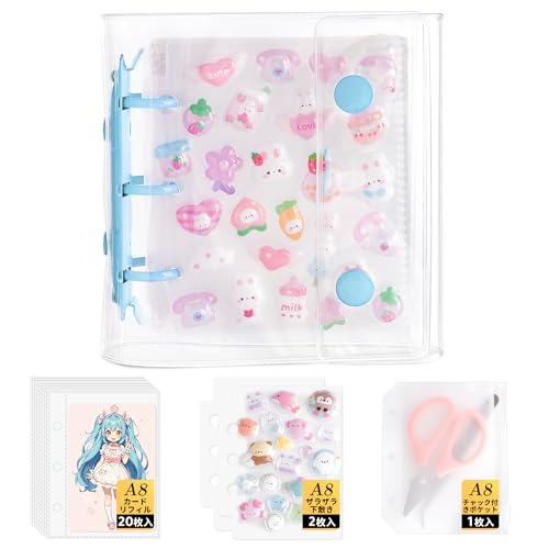 �V�[���� ���� �N���A �y���t�B��20��&���~��2��&�|�P�b�g1���E4�T�C�Y�W�J�z �V�[�� �� �o�C���_�[ �蒠 �����V�[�����o�C���_�[ �V�[���m�[�g �͂����� ���̎q PP�V�[�g ��e�� �v���N�� �v���� ���[ �������O�b�Y (�N���A-�u���[, A8)