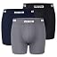 D: Black/Navy/Gray-3 Pack