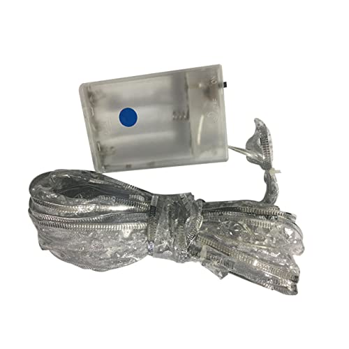 Amosfun Guirnalda De Luces Led Decoración Navideña Luces Para Hogar y Exterior Sin Pilas