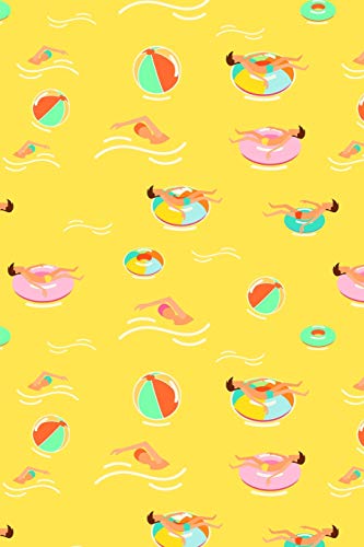 Summer Pattern - Sunny Beach Time 28: Blank Dot Grid Notebook for the Summertime at the Beach