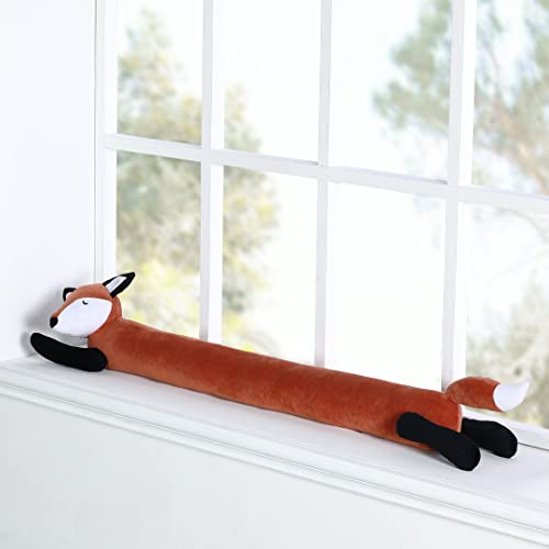 Decorative 36 Inch Door/Window Draft Guard - Energy Saving, Beautiful Decor, Available In Many Different Animal Styles, Great Gift (Roger The Fox) #TOP4