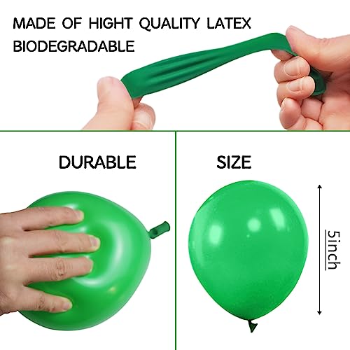 Image of 110Pcs 5 Inch Balloon Assorted Colors, Mini Latex Small Balloon, 5 Inch Latex Balloon for Party Birthday Baby Shower.(Color)