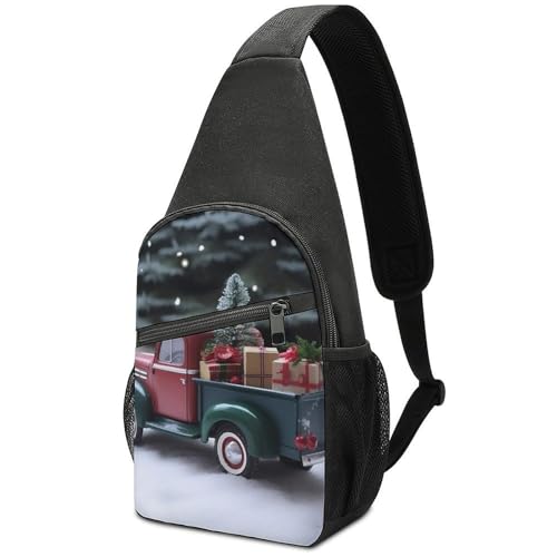 Mochila tipo sling para día de senderismo y uso casual miniatura 1