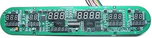 Intellitronix Six Gauge Universal Digital Panel Red DP10002-R Made in The USA