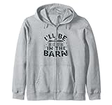 Photo Gallery cavezza per cavallo in pelle con scritta "i ll be in the barn" felpa con cappuccio Photo Gallery cavezza per cavallo in pelle con scritta "i ll be in the barn" felpa con cappuccio