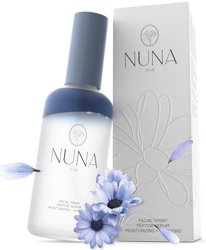 NUNA Ultra Hydrating Face Serum Spray with Peptides, Niacinamide,...