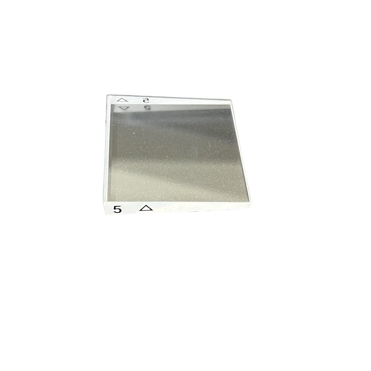 YONGERN Optical Wedge Prism Ophthalmic Strabismus Customized Prisms Glass Lens Processing Triangular Prism Strabismus Glasses Correction (Color : 5degree)