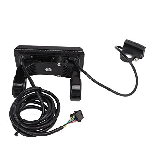 Naprawa kontrolera skutera, BTFWM Zestaw do konwersji silnika rowerowego Panel LCD, do silnika rowerowego 1000 W, 36 V/48 V 30 A, sterownik fali prostokątnej, wspomaganie prędkości, akcesoria rowerowe