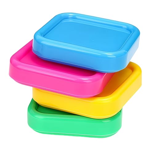3Pcs Square Plastic Magnetic Pin Cushion Anti Loss Sewing Pin