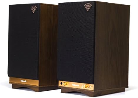 Klipsch The Sixes Powered Monitor – Walnut Veneer (Pair)