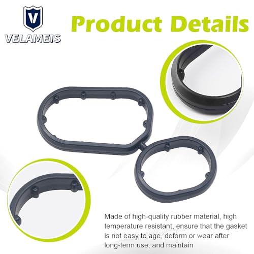 Image of 1PCS 26345-3LAA0 Engine Oil Filter Housing Gasket Fit For Kia Cadenza 3.3l 2016-2021 For Hyundai Palisade 2020-2024