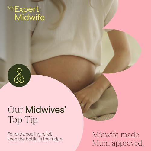My Expert Midwife Spritz for Bits, 100ml Pregnancy & Postpartum Relief Spray to Ease Perineal Discomfort, Hospital Bag Maternity Essential, Natural Formula for Soothing Care Before & After Birth - Image 6