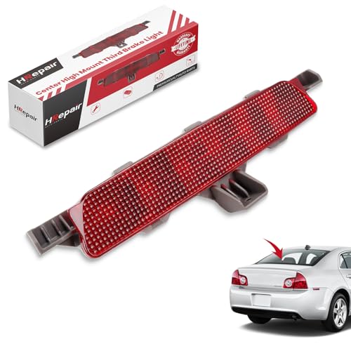 HRepair Third Brake Light fits for 2008-2012 Chevy Malibu 3rd Brake Light,Center High Mount Stop Light Replaces#923-289 15271122