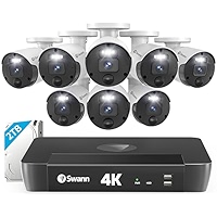 Swann 4K Master Security Camera System, 8 Channel NVR with