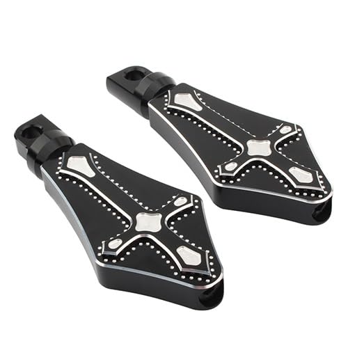 Pédales moto robustes en acier avec support mâle pour Sportster Iron 883