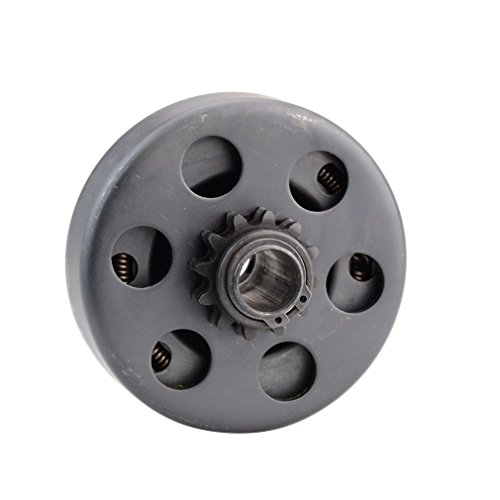 WOOSTAR Embrague Centrifugo Moto 19mm Bore #35 Cadena 12 Dientes Reemplazo para GX120 GX140 GX160 GX200 168cc Go Kart Mini Bike 168F 6.5HP Motor Cover
