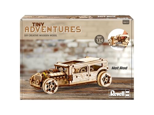 Revell bois TINY Adventures Hot Rod Maquette de voiture - vue 3