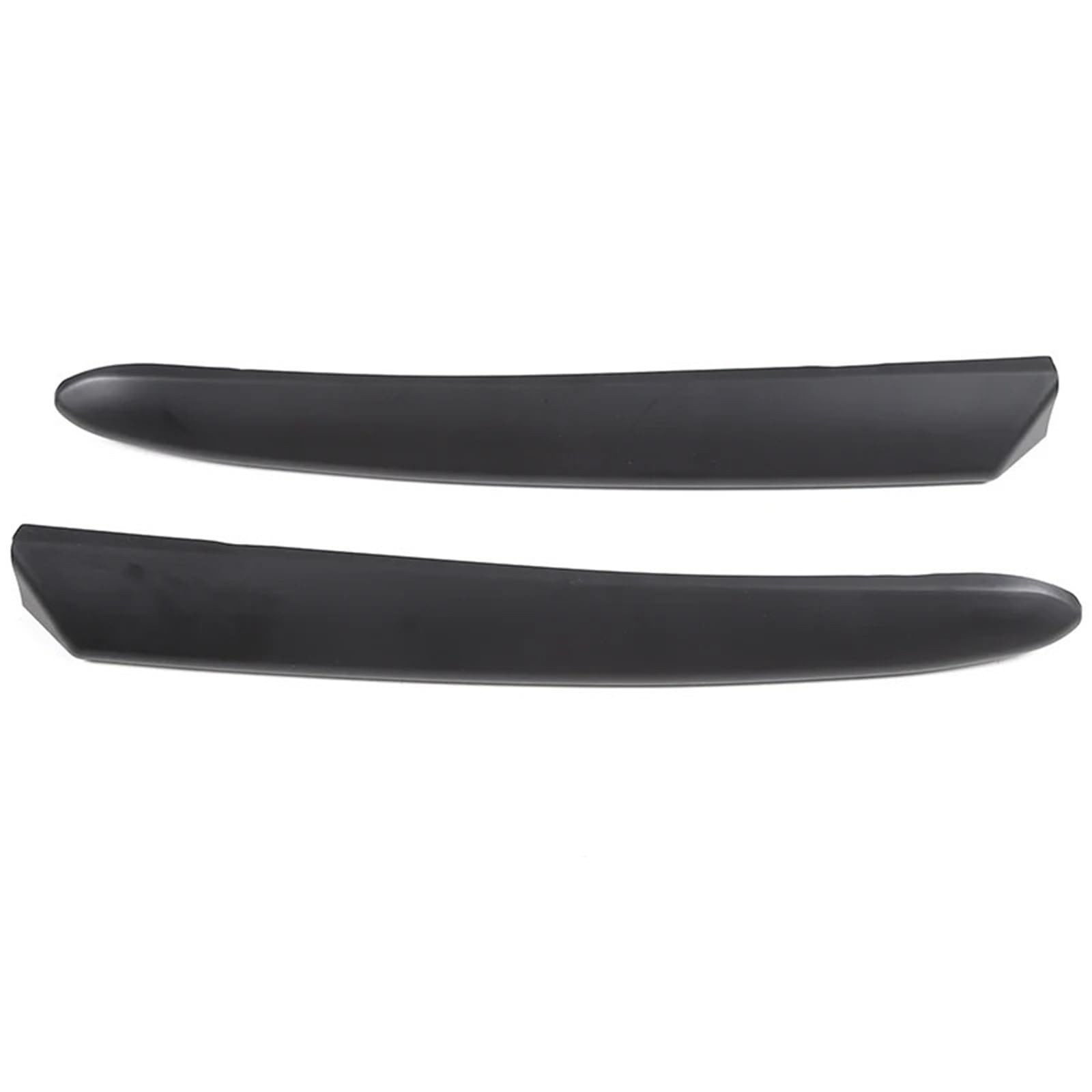 Supporto paraurti anteriore Per Fiat 500 2016-2026 Striscia di rivestimento laterale Para stemma anteriore esterno(MATTE BLACK)
