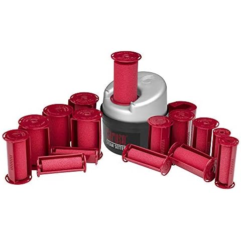 CARUSO 30 Piece Molecular Steam Hairsetter/Hot Rollers | 5 Size Rollers, Conditions as it Curls Cover