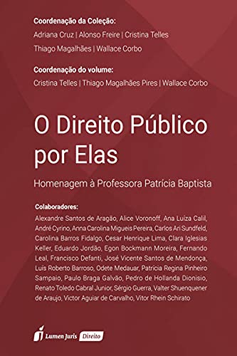 Capa de Direito Público por Elas, O. Homenagem à Professora Patrícia Baptista - 2021
