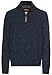 Produktbild camel active Herren Troyer Pullover aus einem Wollmix Nachtblau, Menswear-XL