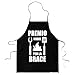 fashwork Grembiule da Cucina Divertenti Premio Nobel per la Brace Idea Regalo BBQ Barbecue Serial Griller Birra Chef Cuoco