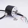 Taiss/AB 2 Phase Incremental Rotary Encoder 100P/R DC 5-24v Wide Voltage Power Supply 6mm Shaft 100P/R