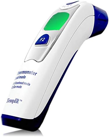 Best Baby Thermometer - Forehead and Ear Thermometer - FDA and CE Approved - 510k Certification - Adult and Child - Professional Medical Dual Mode - Fast and Accurate - Safe and Hygienic