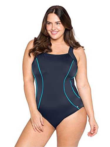 Sheego Badeanzug Nachtblau 52 F Cover