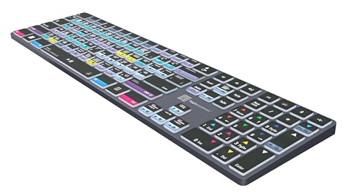 Image of Logickeyboard Titan Wireless Backlit Keyboard for Davinci Resolve - Windows